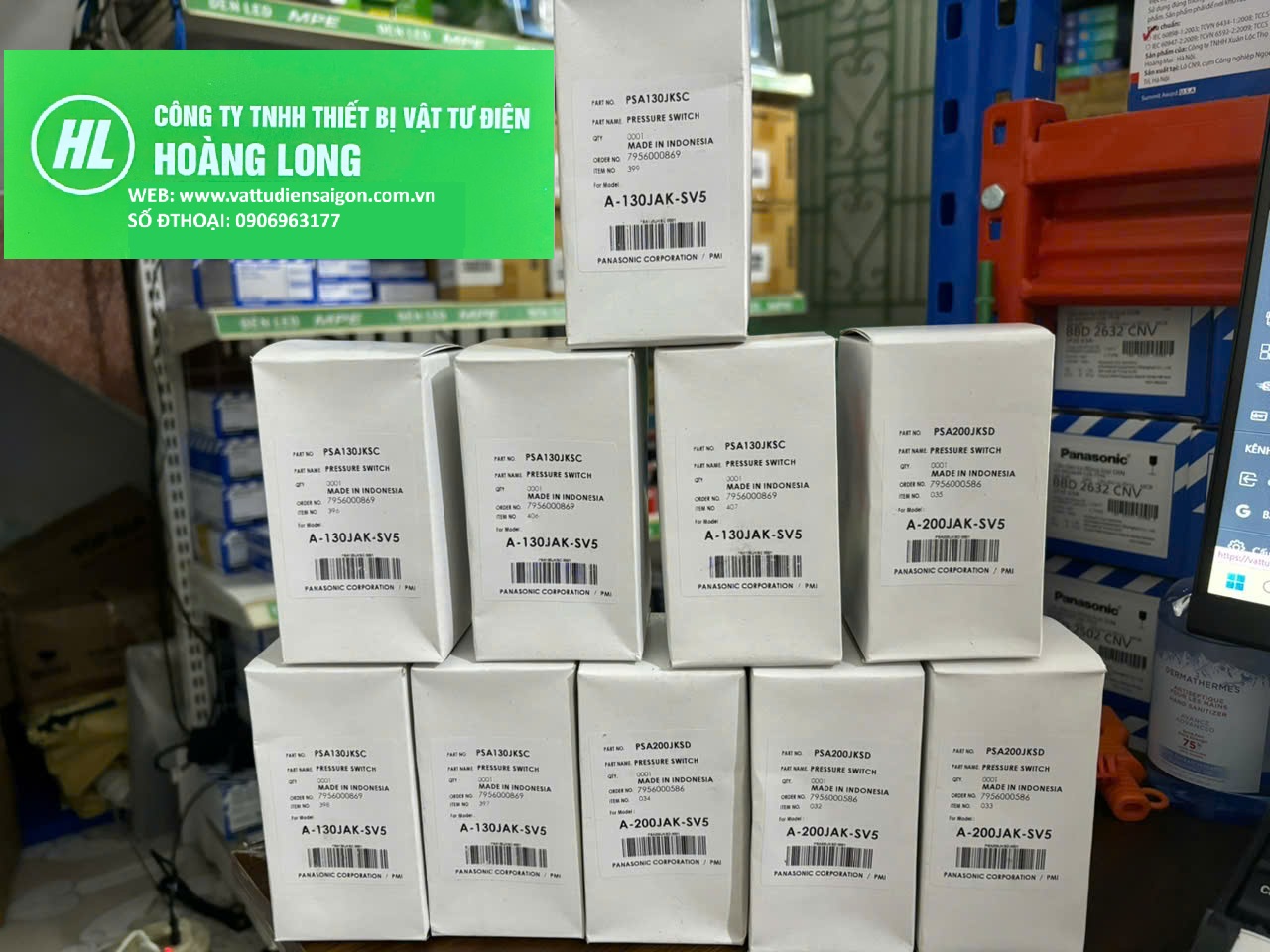 Rơ le tự động máy bơm Panasonic A-130JAK